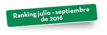 47271 Ranking julio - septiembre de 2016