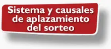 155065 - Sistema y causales de aplazamiento del sorteo