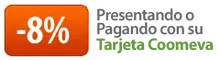 8% presentando o pagando