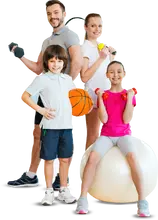 Familia deporte