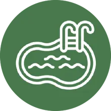 Acceso piscina