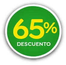 65% de Descuento