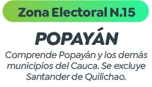 ZONA ELECTORAL N.15 POPAY&Aacute;N