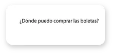 D&oacute;nde puedo comprar las boletas