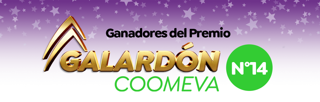 Ganadores del Premio Galardón Coomeva N. 14