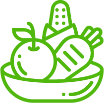 Aliméntate de manera equilibrada