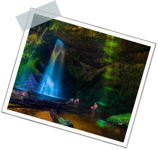 Cascada Fin del Mundo y cascada el Ojo de Dios en el Putumayo Cascada Fin del Mundo y cascada el Ojo de Dios en el Putumayo