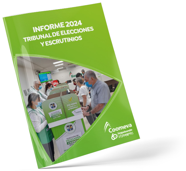 Informe Tribunal de Eleccionis y Escrutinios Coomeva 2024